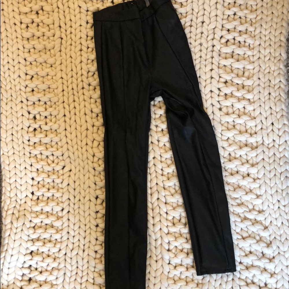 H&M Leather Pants